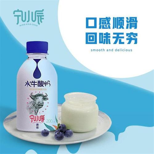 宁小辰乳制品公司举行水牛酸奶产品发布会